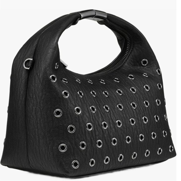 DKNY Mel Top Handle Hobo Bag Black NWT - Picture 6 of 11